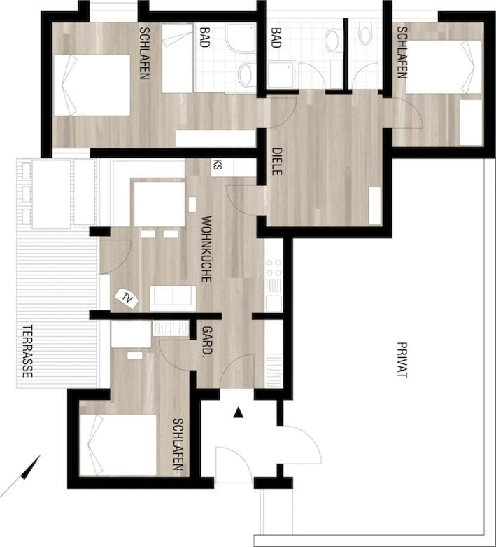 Haus Güatli Apartment in Vorarlberg, Austria