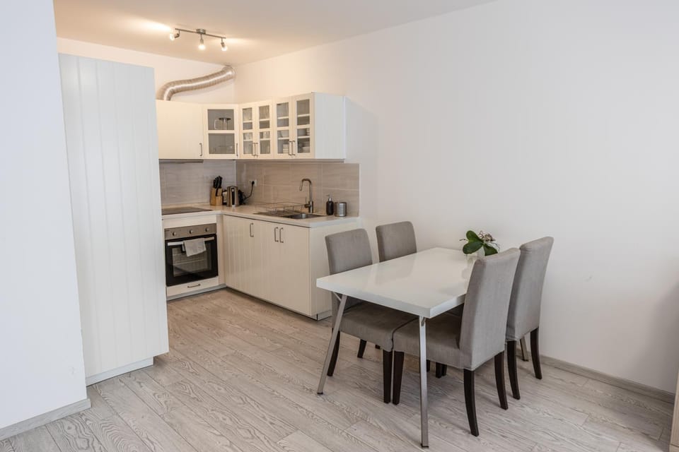 Kitchen or kitchenette, Dining area