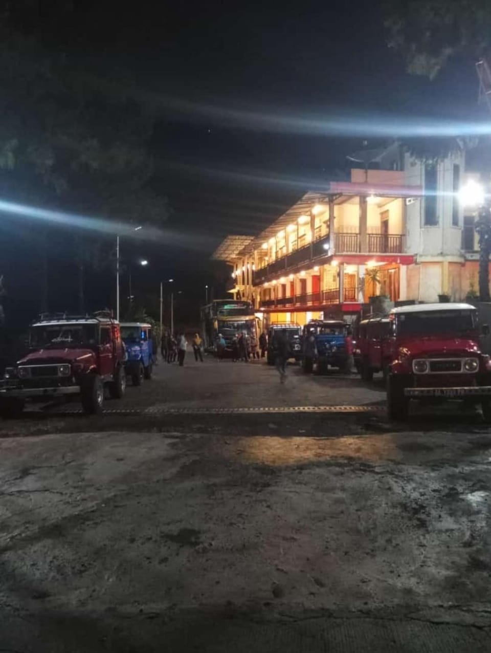 Property building, Night, Location, Parking