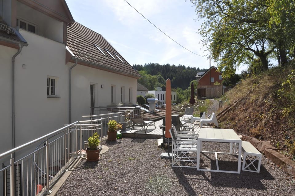 Property building, Patio, sunbed