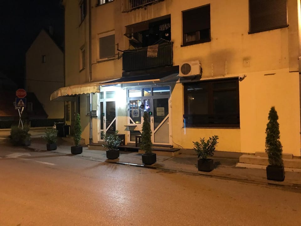 Property building, Night
