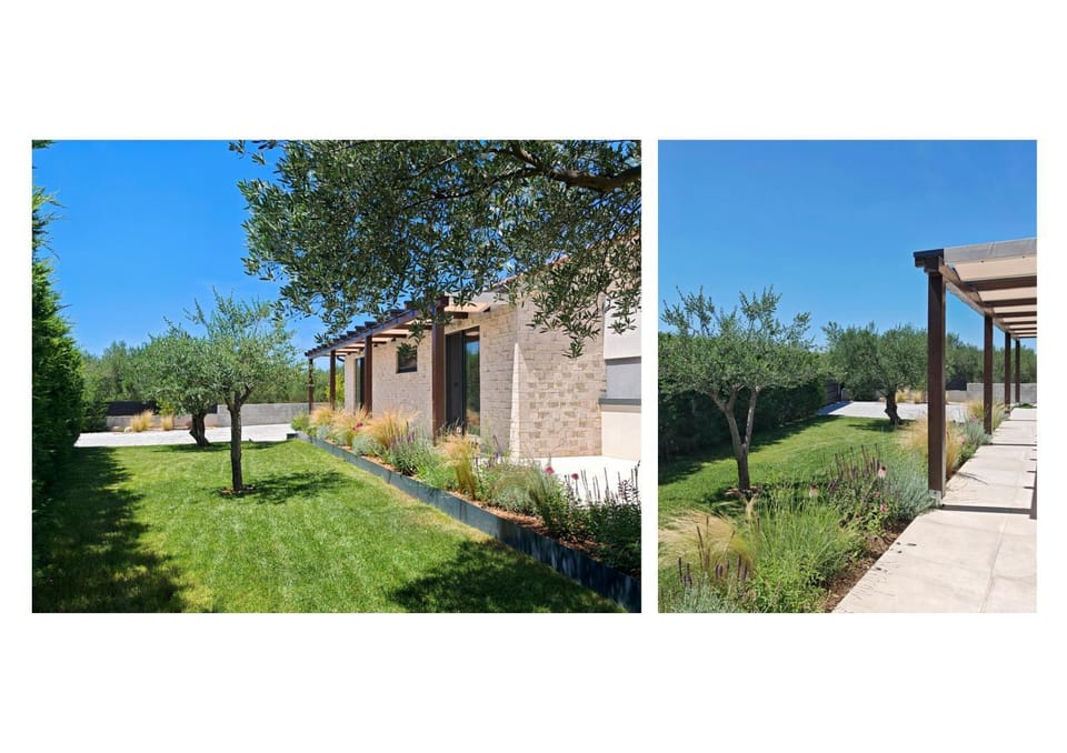 Property building, Garden, Garden view
