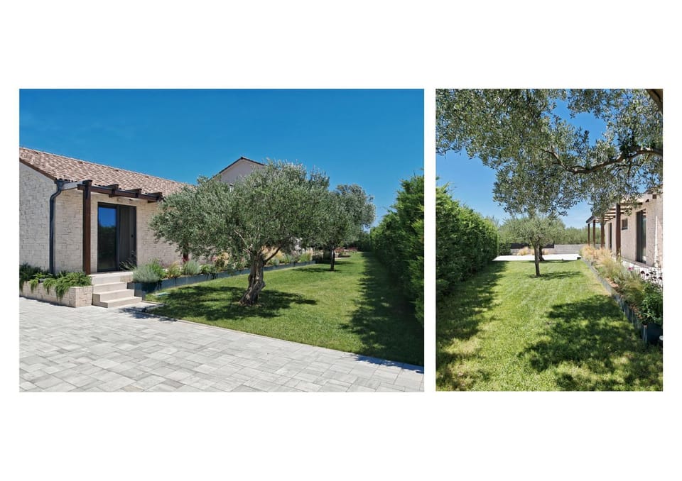 Property building, Garden