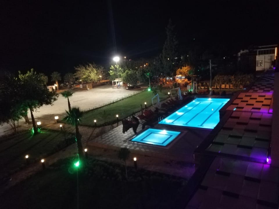 Property building, Pool view, Swimming pool