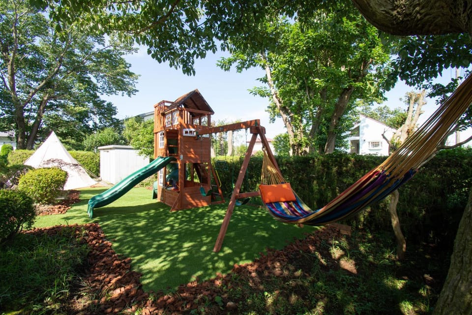Day, Children play ground, Garden, Garden, children