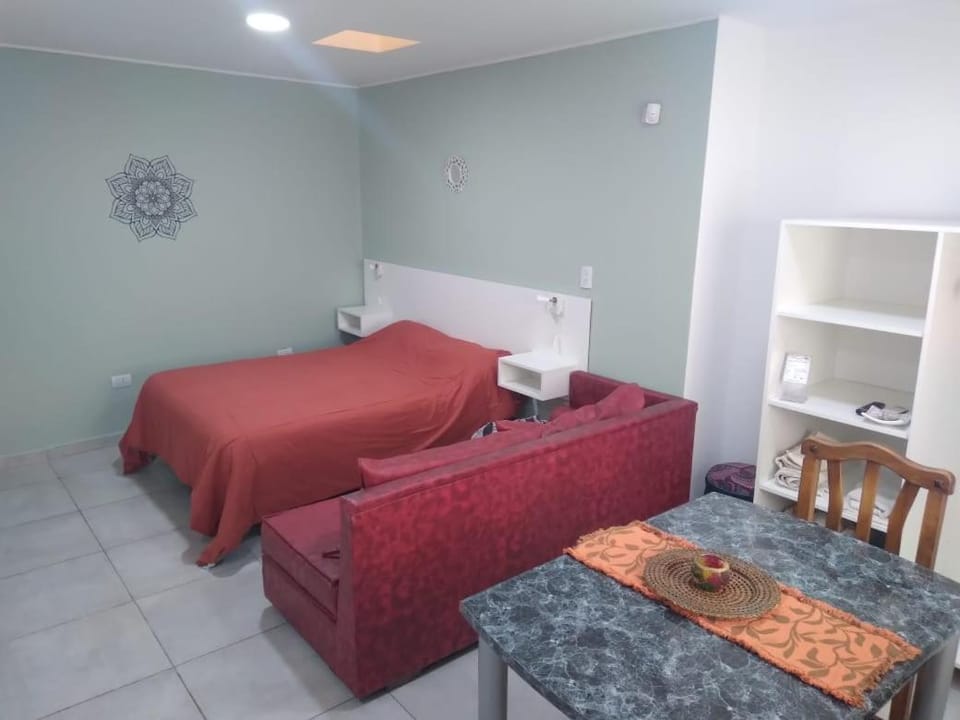 Photo of the whole room, Bedroom