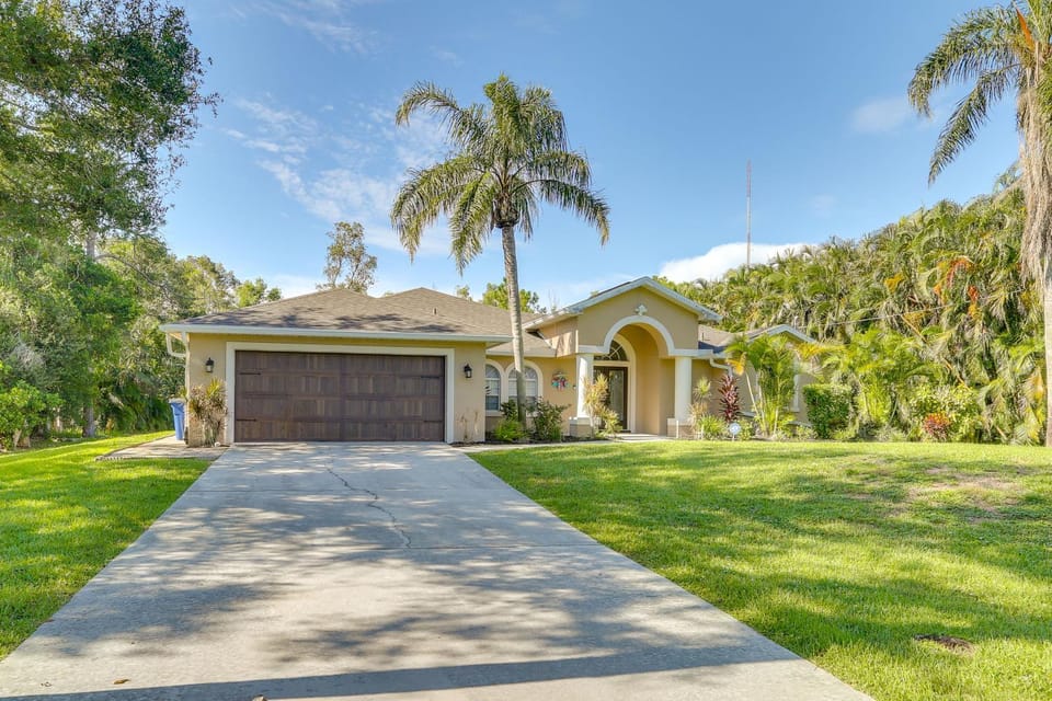 Private Fort Myers Escape w/ Screened Pool & Lanai House in Lee County