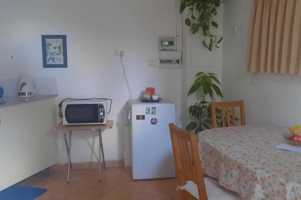 Kitchen or kitchenette, minibar