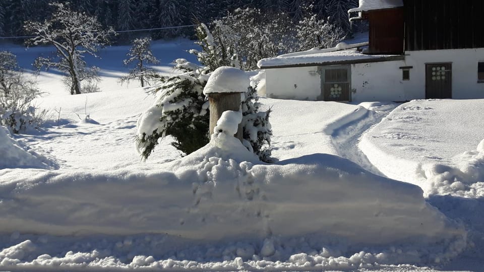 Nearby landmark, Winter