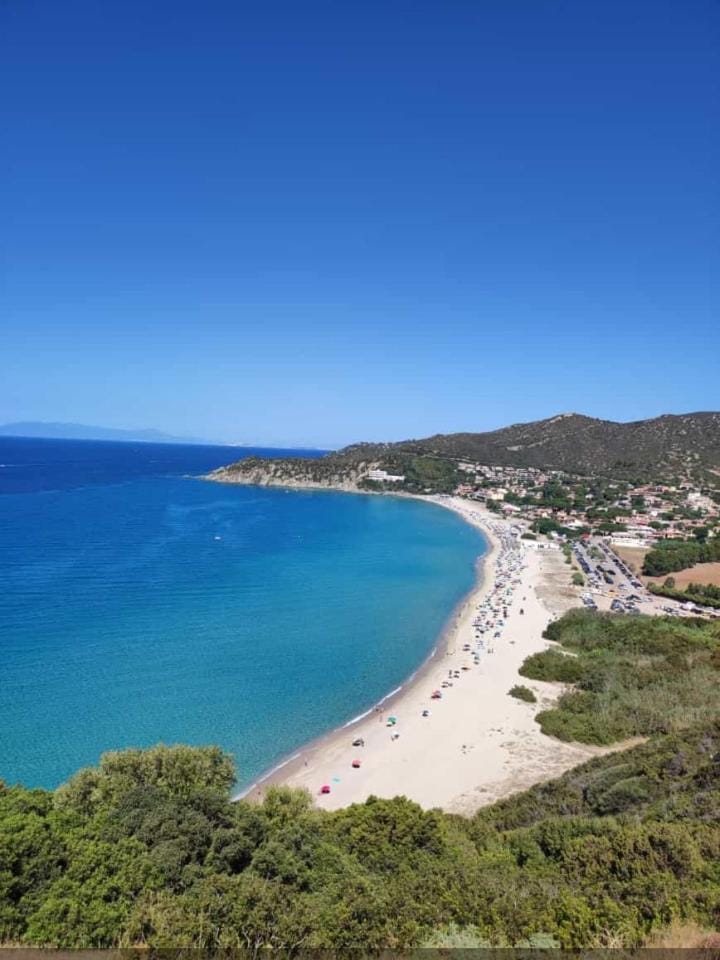 Natural landscape, Beach, Mountain view, Sea view