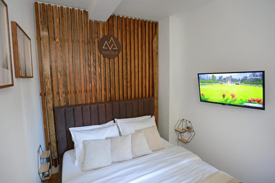 Bed, TV and multimedia, Photo of the whole room, Bedroom