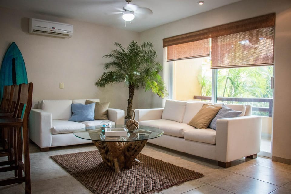 Living room, air conditioner