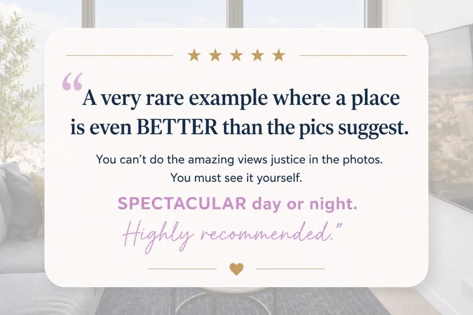 Lvl 59 Skytower Amazing Views CBD Wifi Carpark by Stylish Stays Apartment in Kangaroo Point