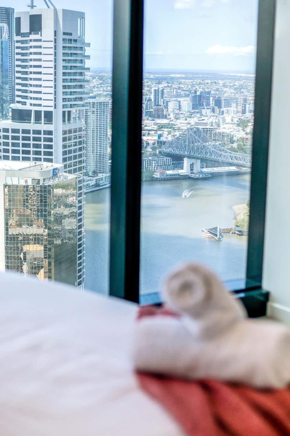 Lvl 59 Skytower Amazing Views CBD Wifi Carpark by Stylish Stays Apartment in Kangaroo Point