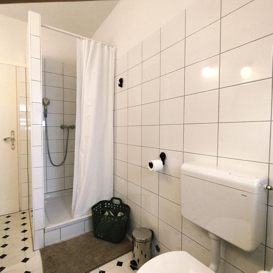 Shower, Toilet, Bathroom, towels