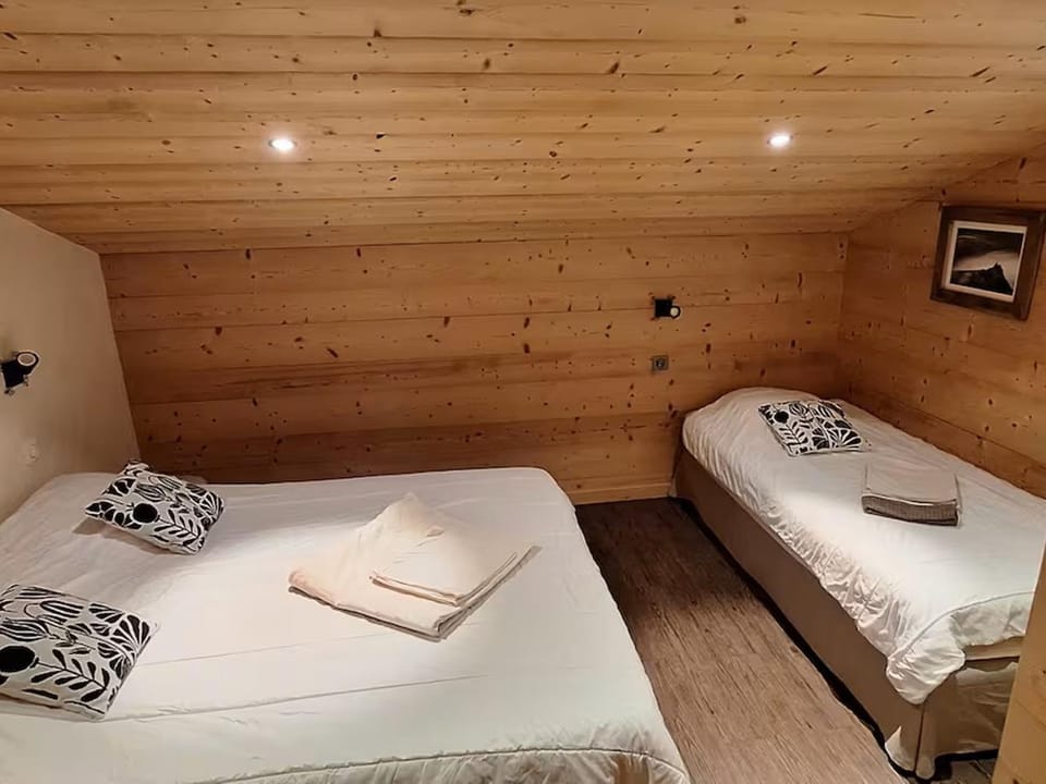 Appartement cosy 5 pers, proche piste ski, balcon vue montagne Apartment in Le Grand-Bornand