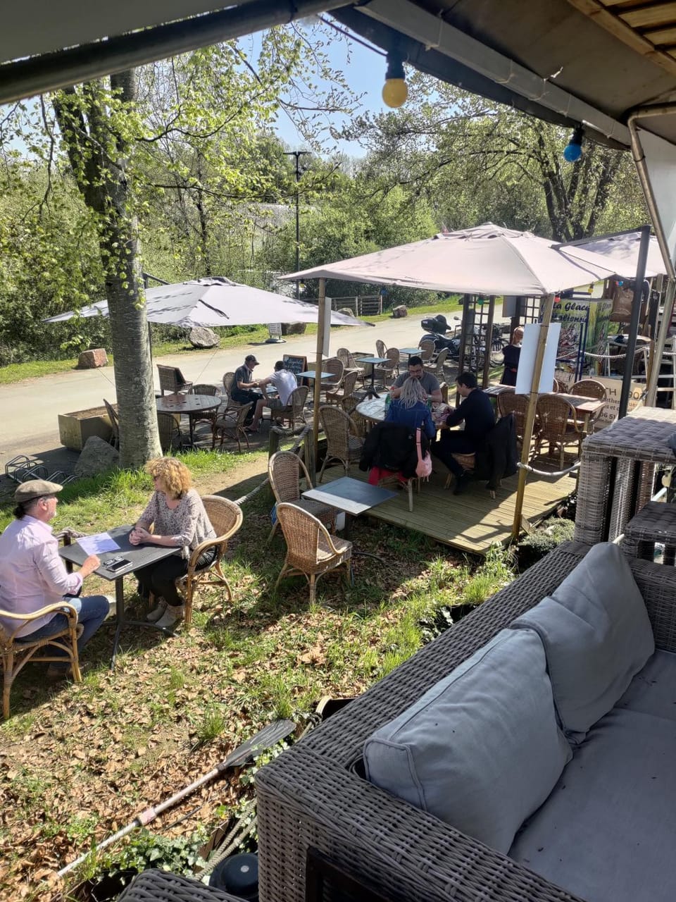 Lisbeth 1902 Docked boat in Brittany
