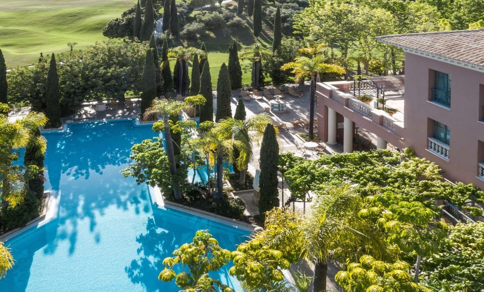 Property building, Pool view, Swimming pool
