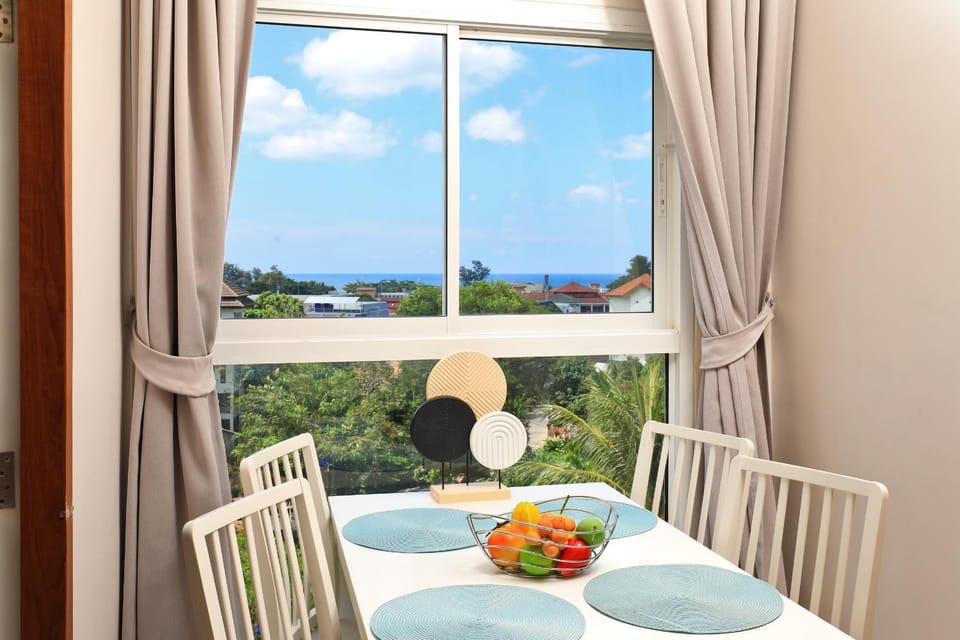 Dining area, Sea view