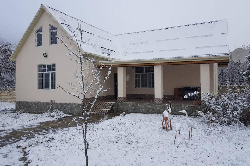Mansion on the river Qusar Villa in Azerbaijan