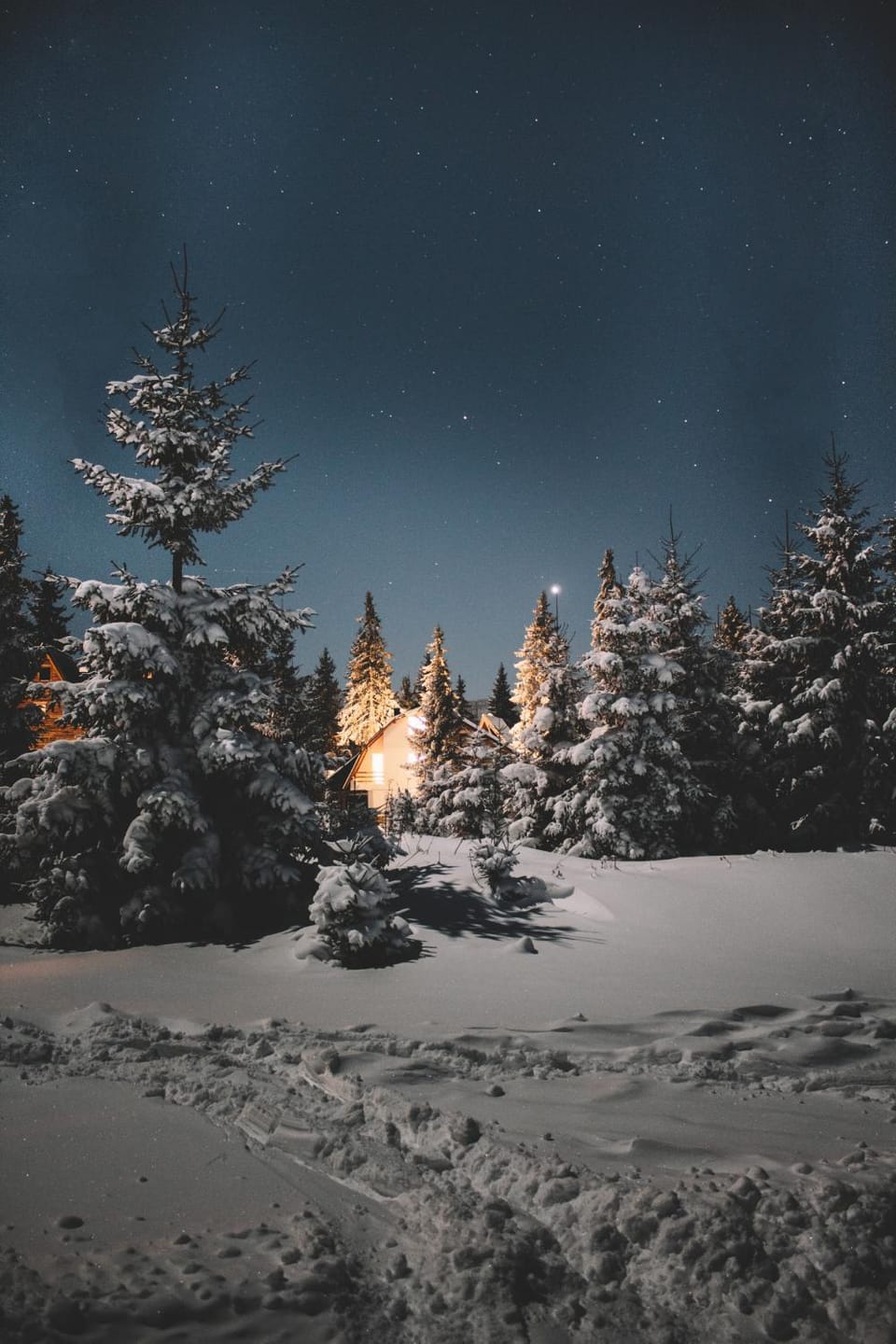 Nearby landmark, Natural landscape, Winter