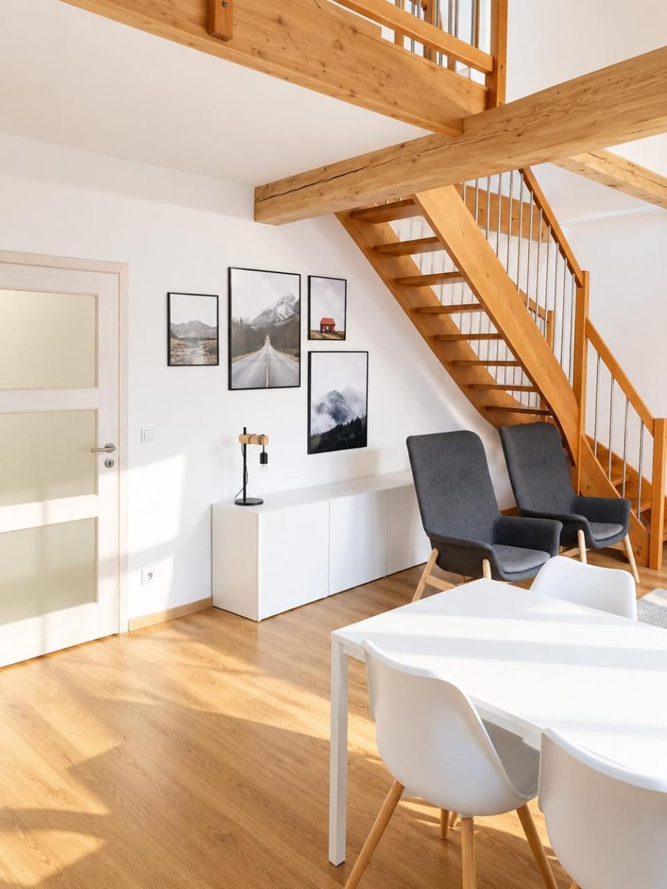 Mezonetový apartmán ve skandinávském stylu Apartment in Czechia