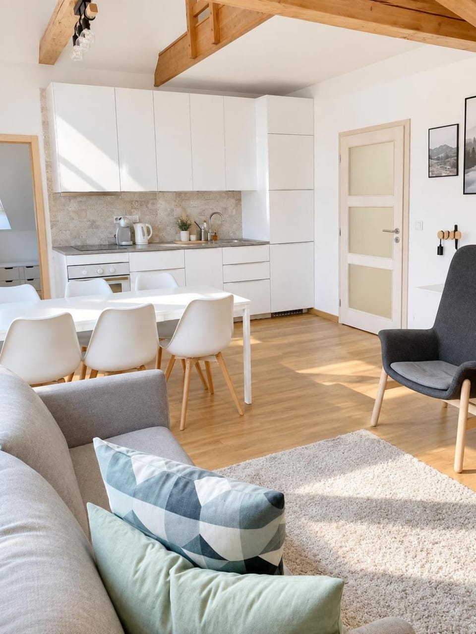 Mezonetový apartmán ve skandinávském stylu Apartment in Czechia