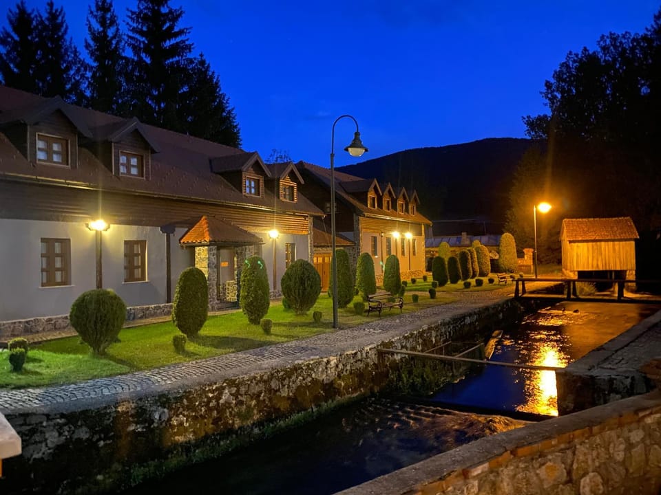 Property building, Garden