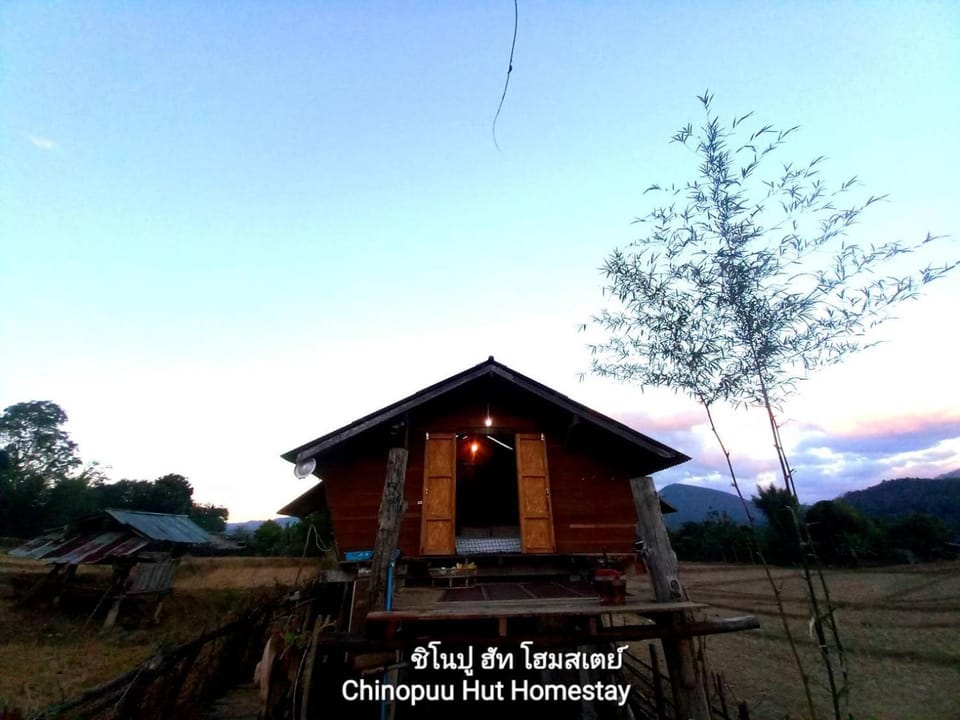 Property building, Natural landscape, Sunset