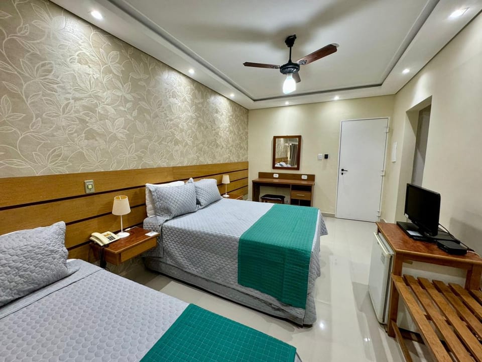 Bed, Bedroom, air conditioner