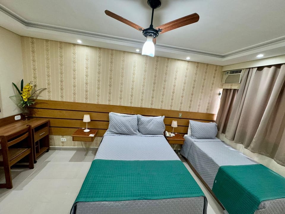 Bed, Bedroom, air conditioner