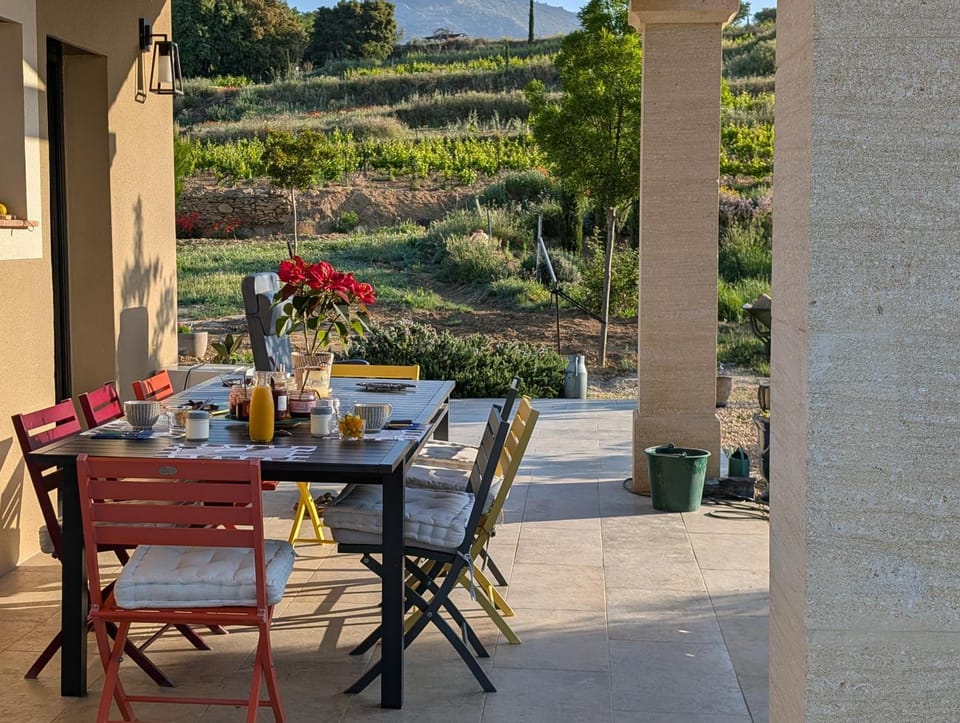 Garden view, Breakfast