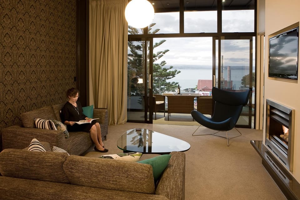 Seating area, Sea view