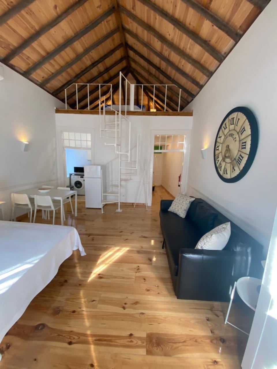 View (from property/room), Living room, Seating area, Bedroom