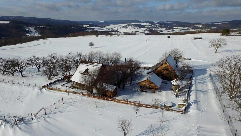 Jabłoniowy Sad Kalwaria Pacławska Chalet in Poland