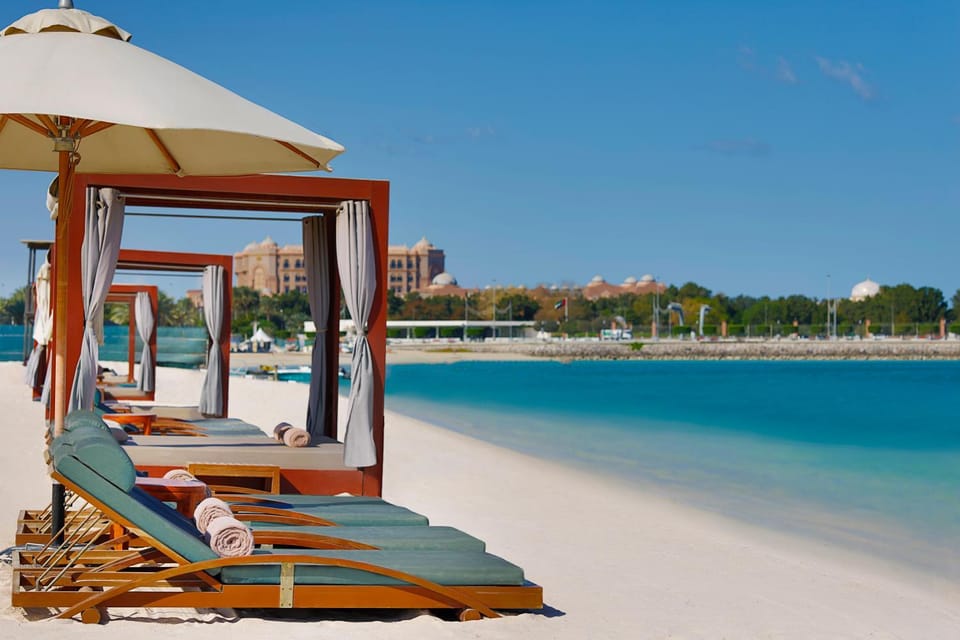 Beach, sunbed