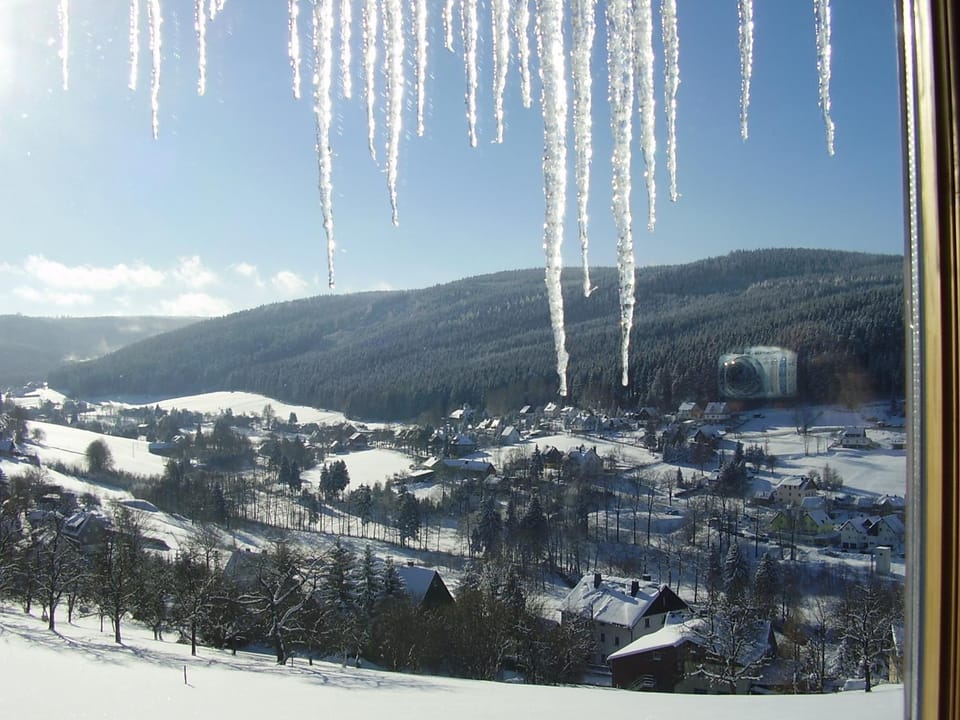 Natural landscape, Winter, Mountain view