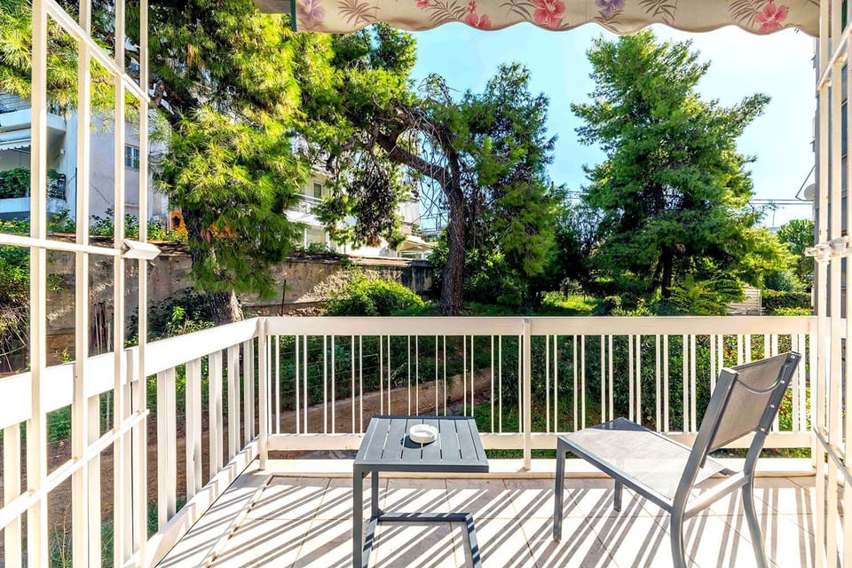 Balcony/Terrace, Garden view
