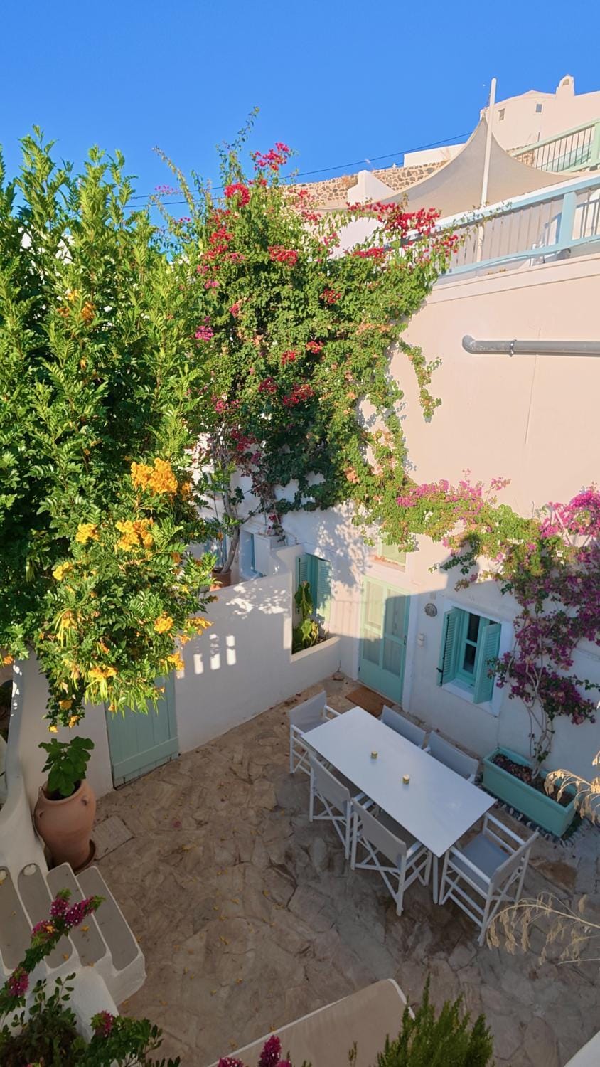 Property building, Garden, Dining area