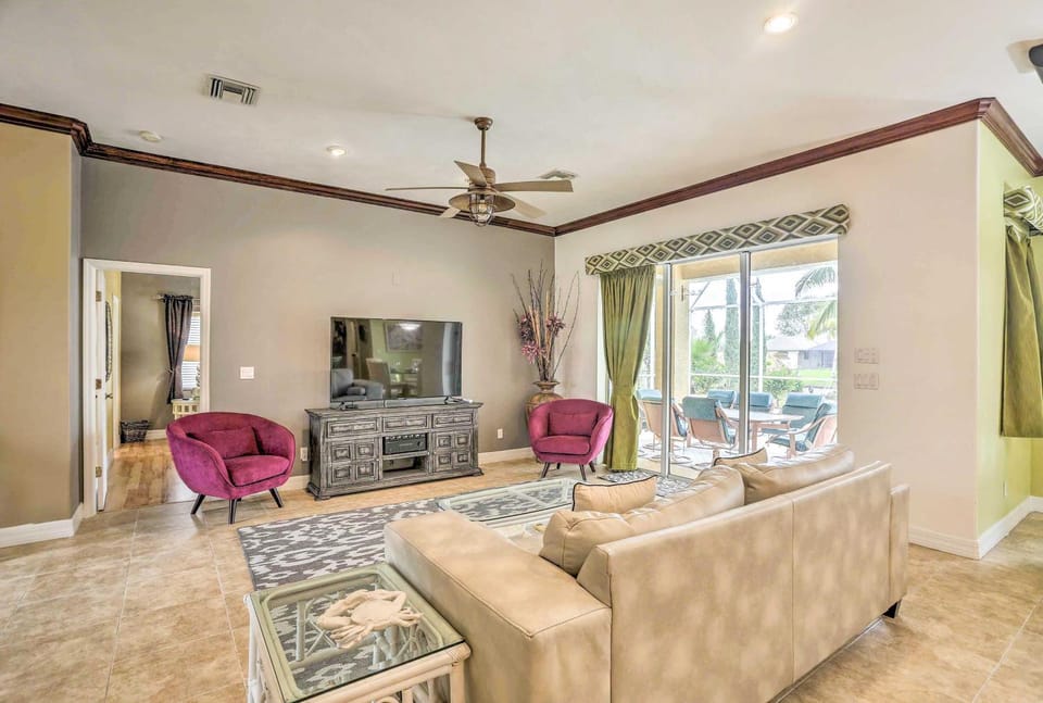 Canalfront Cape Coral Home w/ Private Dock! House in Cape Coral