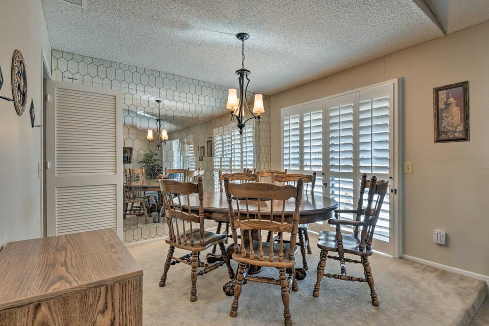 Golf, Hike & Suntan: Mesa Family Home w/ Yard House in Mesa