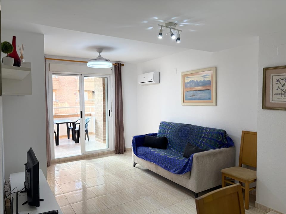 Living room, air conditioner