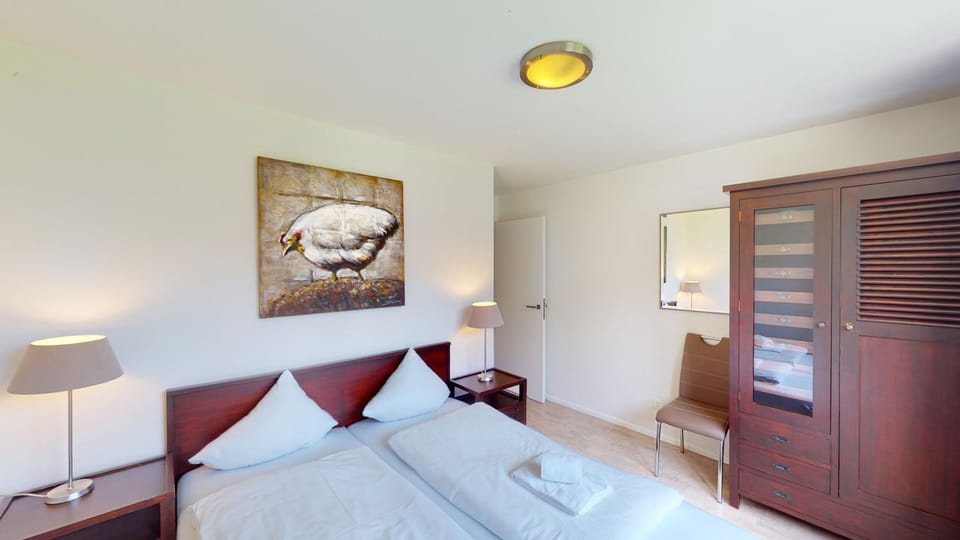 Bed, Photo of the whole room, Bedroom, wardrobe