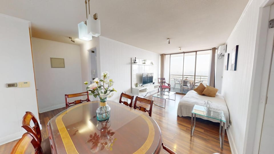 Living room, Dining area, Bedroom