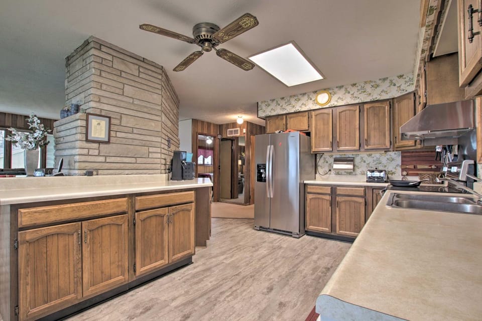 Great Bear Lake Home w/ Private Dock & Fire Pit! House in Michigan