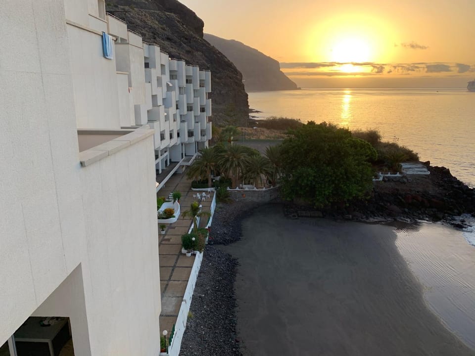 Property building, Beach, Sea view, Sunset