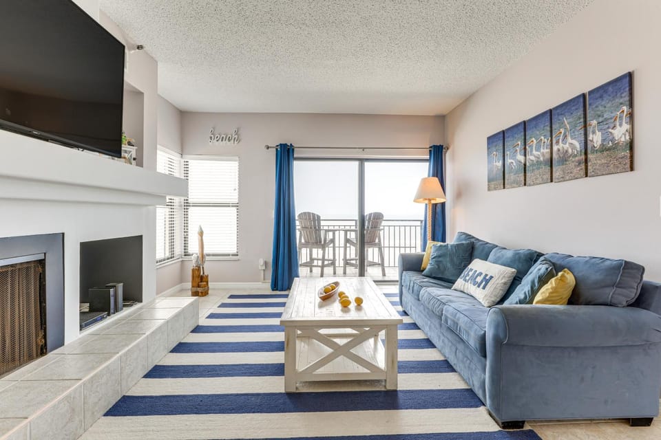 Beachfront New Smyrna Condo: 1 Mi to Flagler Ave House in New Smyrna Beach