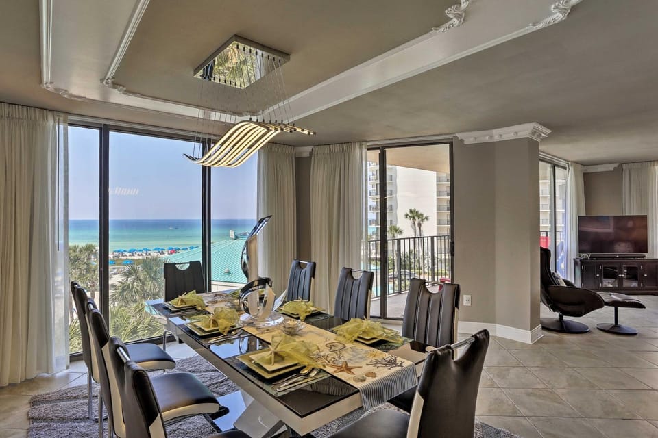 Panama City Beach Condo w/ Balcony & Ocean Views House in Edgewater Gulf Beach