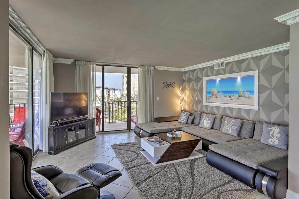Panama City Beach Condo w/ Balcony & Ocean Views House in Edgewater Gulf Beach