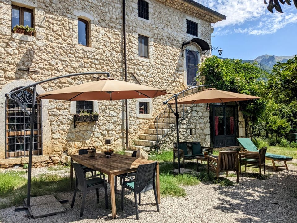 Property building, Patio, Garden view